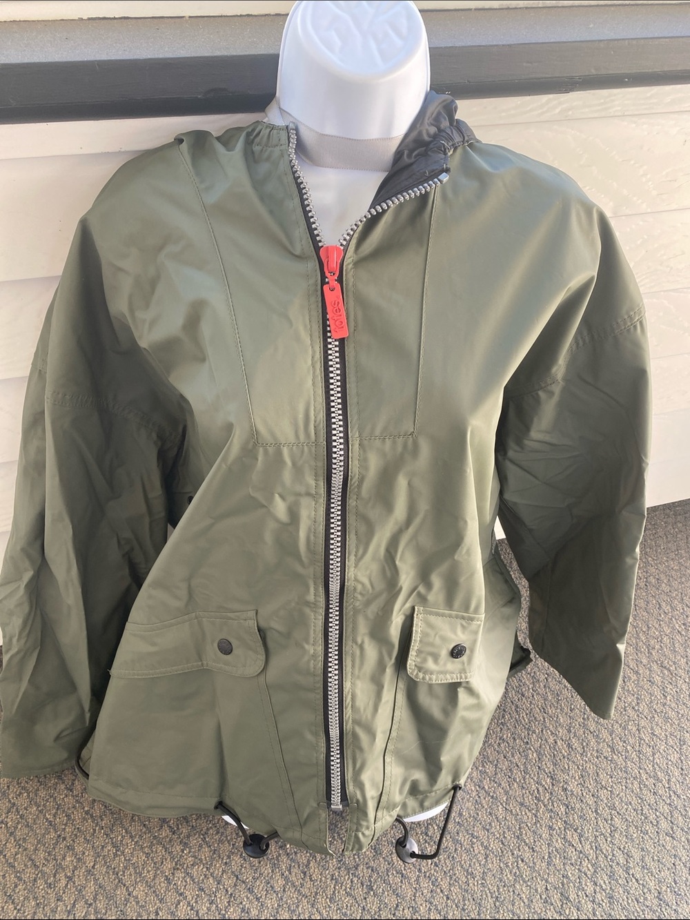 Totes Raincoat Jacket Unisex Size L